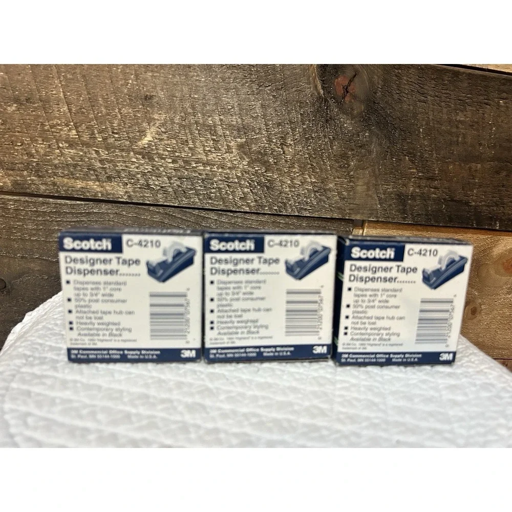 Highland‎ 6200 Invisible Tape, 0.75 Inch x 36 Yards, Matte, Pack of 3
